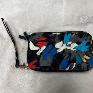 Vera Bradley Multicolor Quilted Wristlet